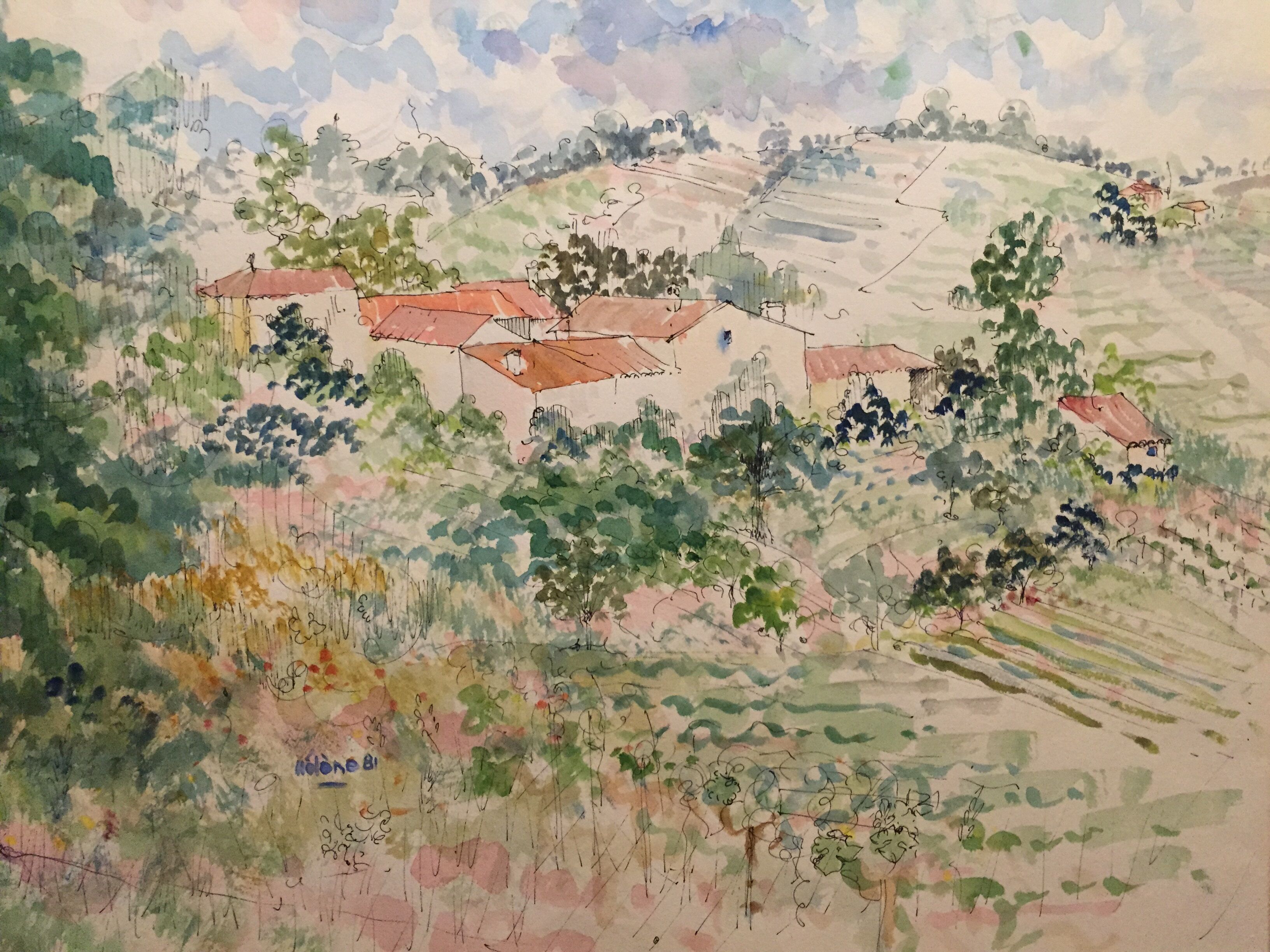 Watercolour  Hélène Juncker