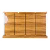 Exotic wooden highboard by Aform, 1970s