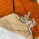 Handmade Moroccan Berber carpet 252 x 152 CM