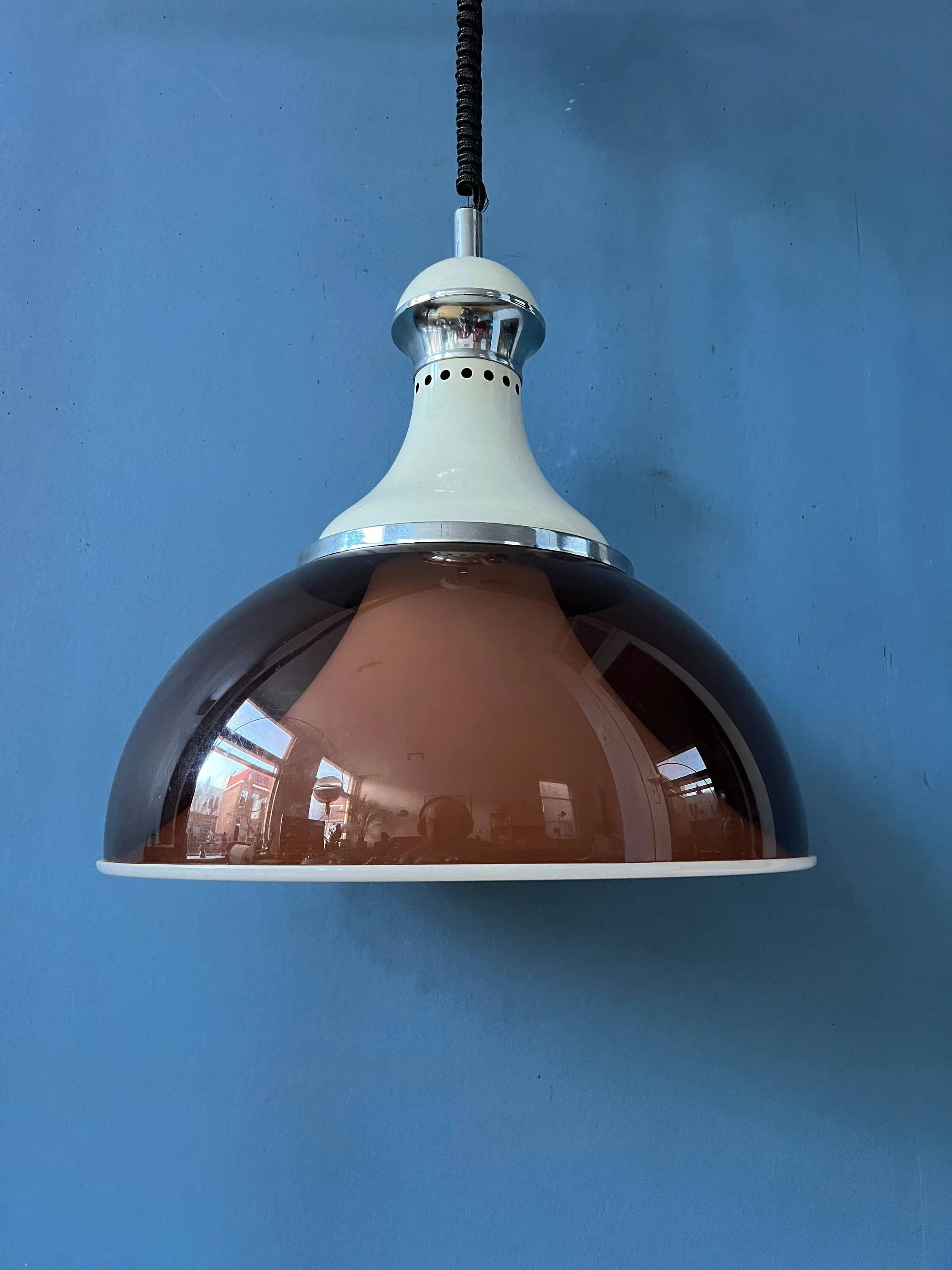 Suspension vintage Stilux Milano Space Age