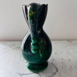 Flamed glaze pitcher