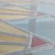 Vintage stained glass coffee table 1960