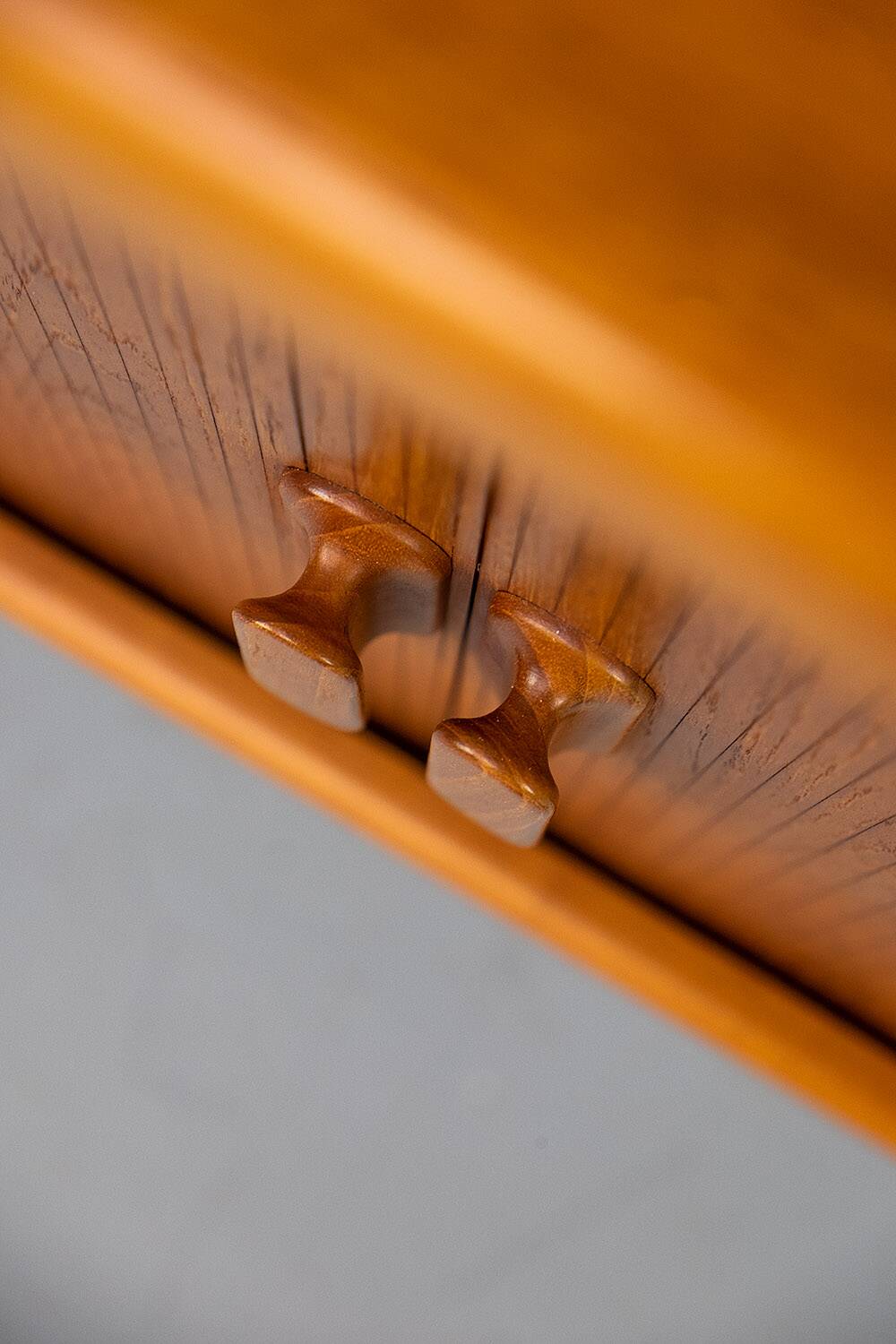 Danish Teak Sideboard with Tambour Doors from Dyrlund, 1970s