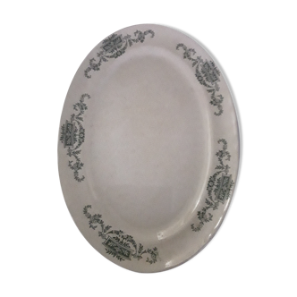 Longchamp faienceries oval dish