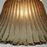 Suspension vintage briloner leuchten verre de murano et métal années 1970