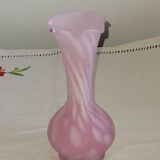 Vase frosted glass paste