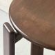 Tabouret, table d'appoint en bois de hêtre  Bruno Rey, Suisse 1970