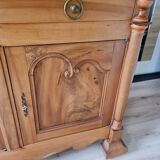 Buffet lorrain deux corps , bois de noyer 18e siècle