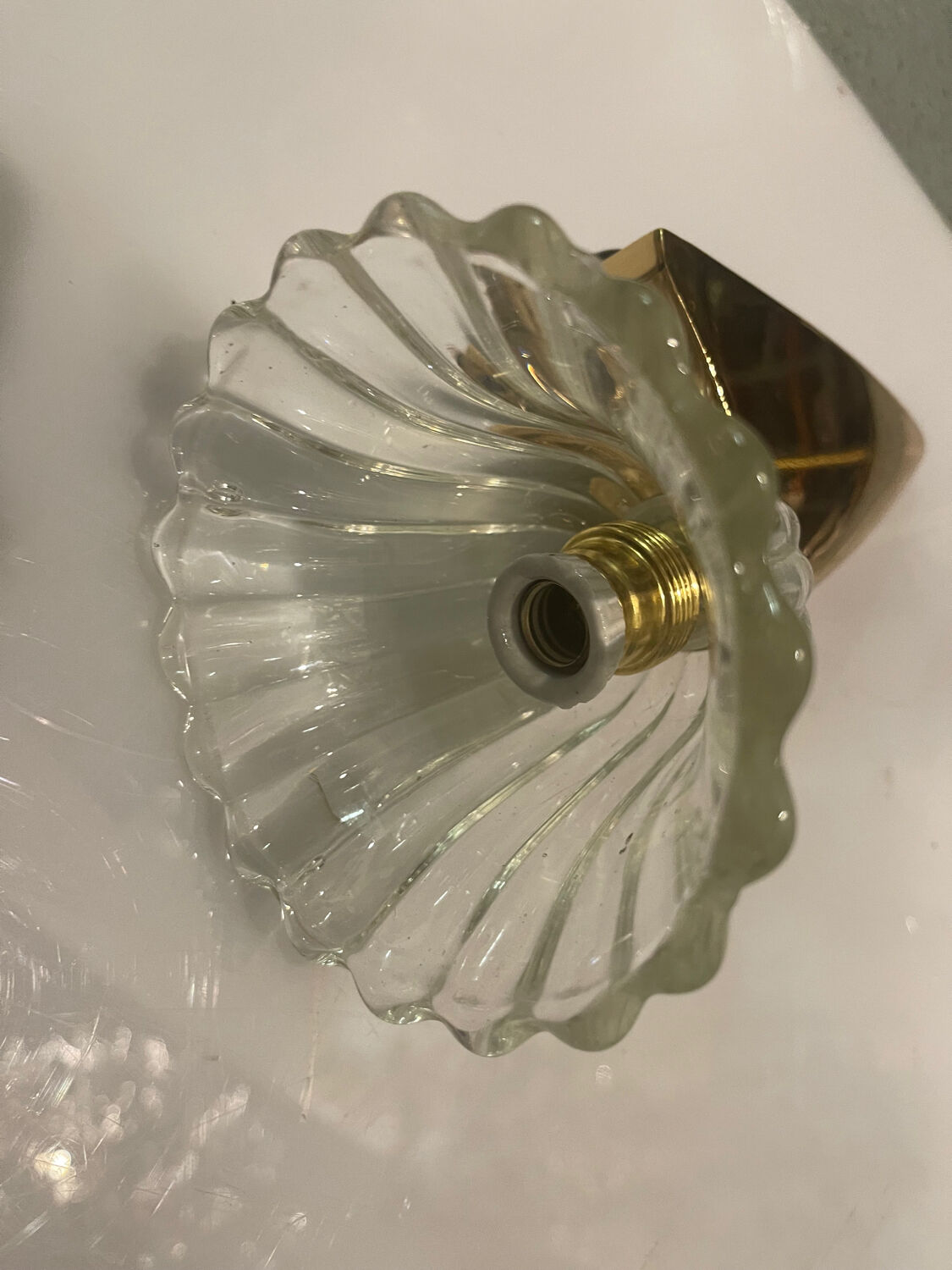 Murano glass sconces set of 2