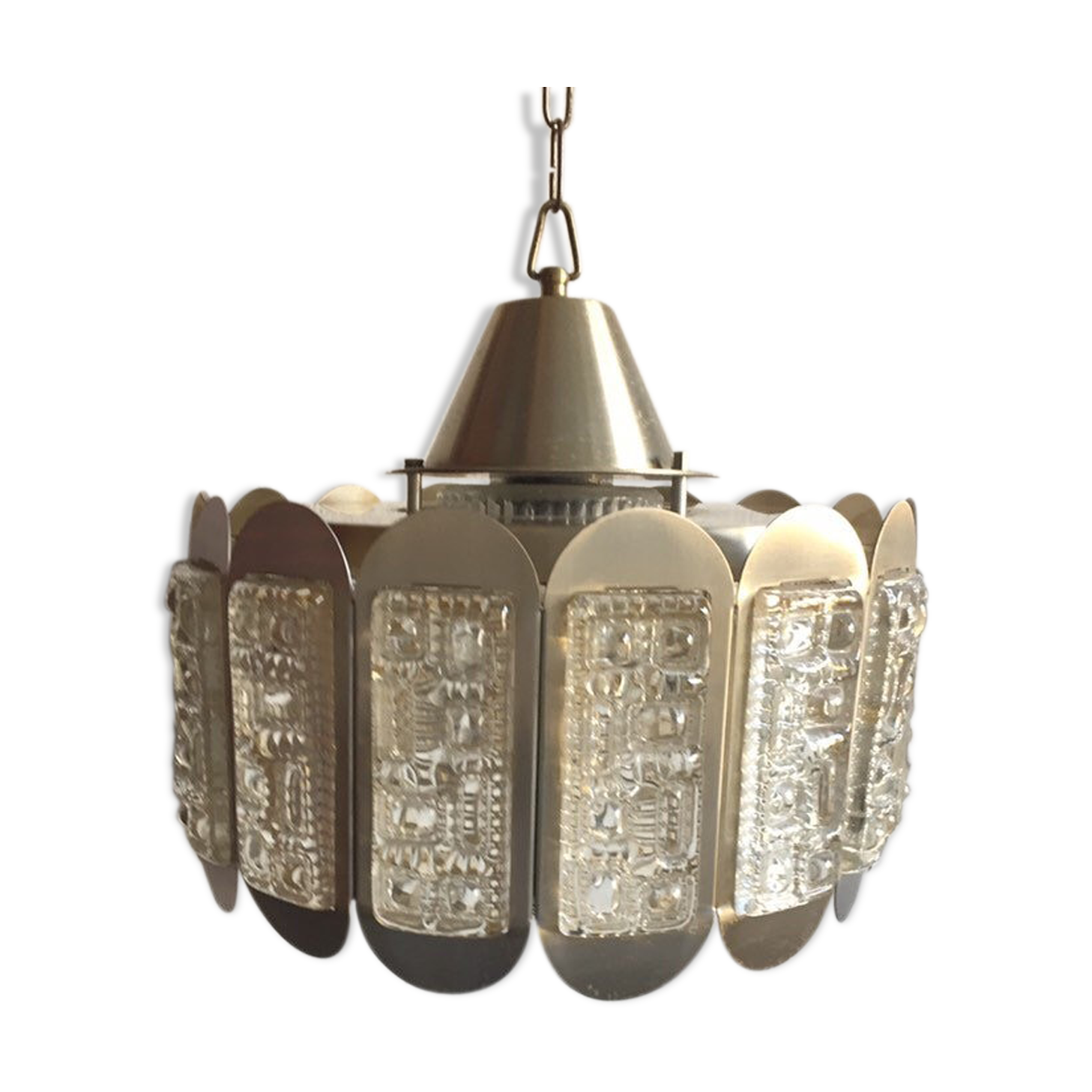 Scandinavian hanging lamp 1960