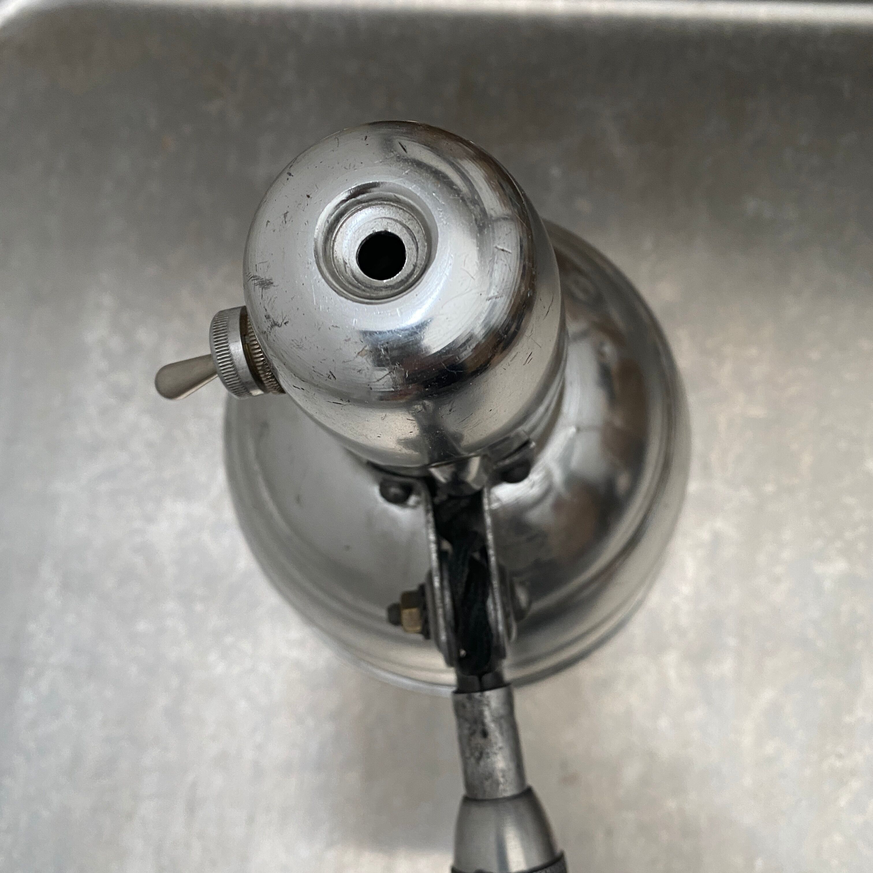 Industrial counterweight wall light from Solère
