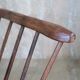 Brutalist wooden magazine holder, folk art, 50s