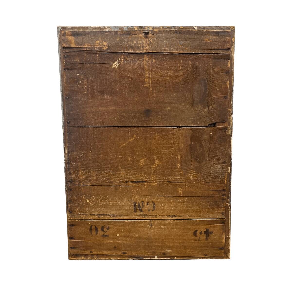Miroir français ancien avec cadre doré, datant d'environ 1900