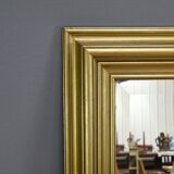 Rectangular Gilded Wood Mirror – 1950