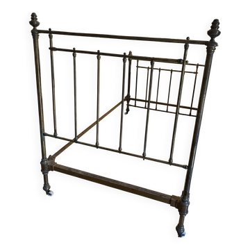 Brass/metal bed in Napoléon III style