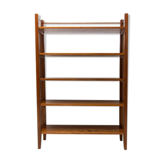 Larch wood bookcase, 1970´s, Czechoslovakia