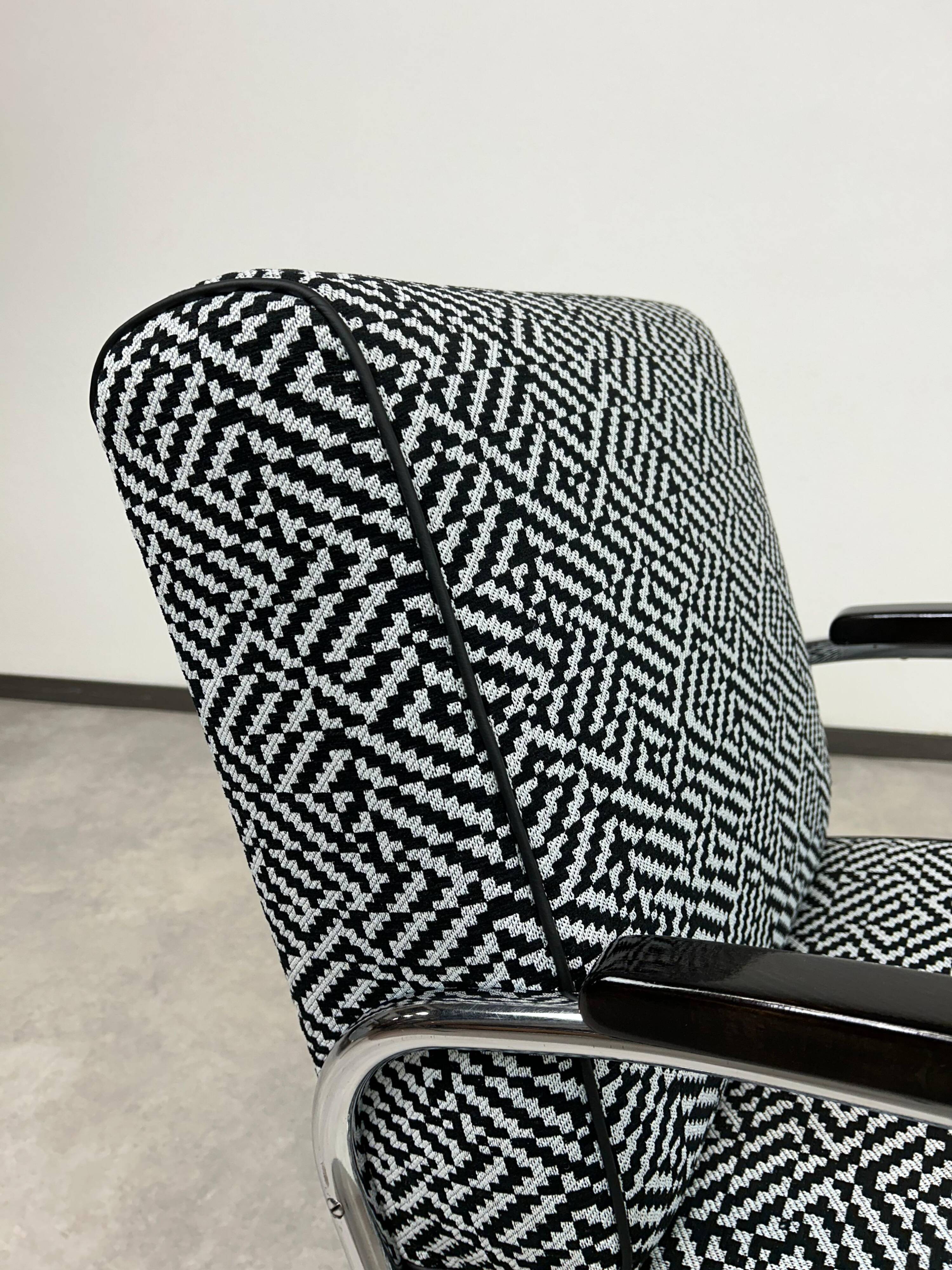 Bauhaus armchairs Fa Slezák Fn 24 / Thonet S 411