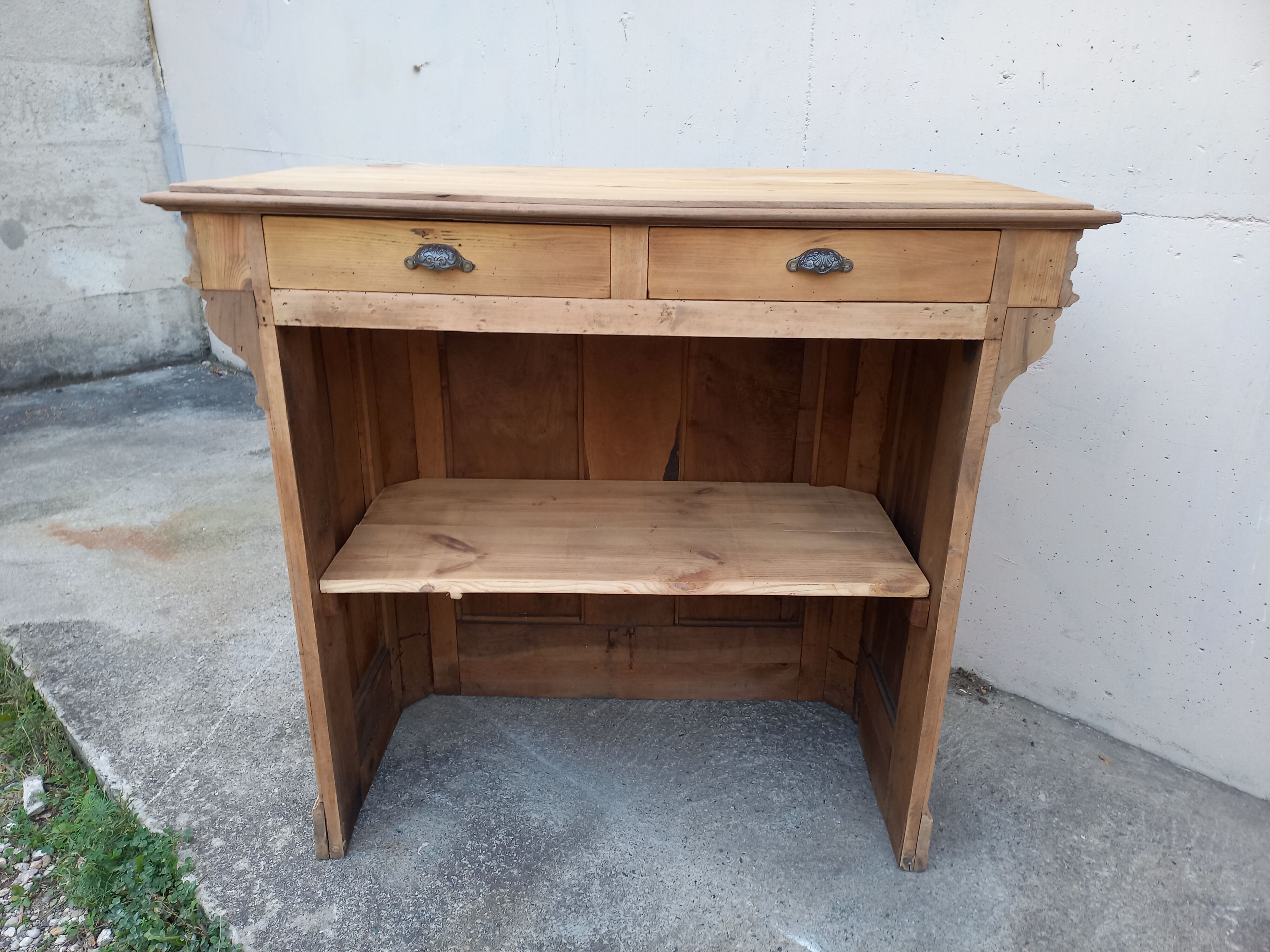 Former store counter, bar