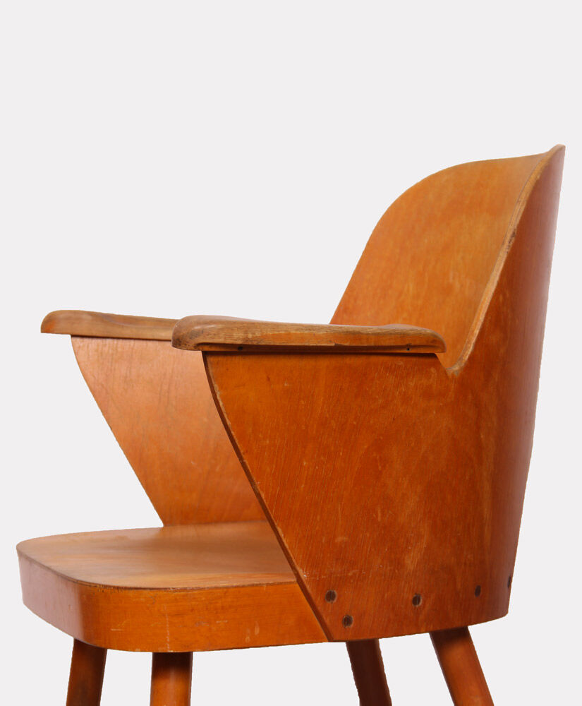 Fauteuil par Lubomir Hofmann pour Ton, 1960