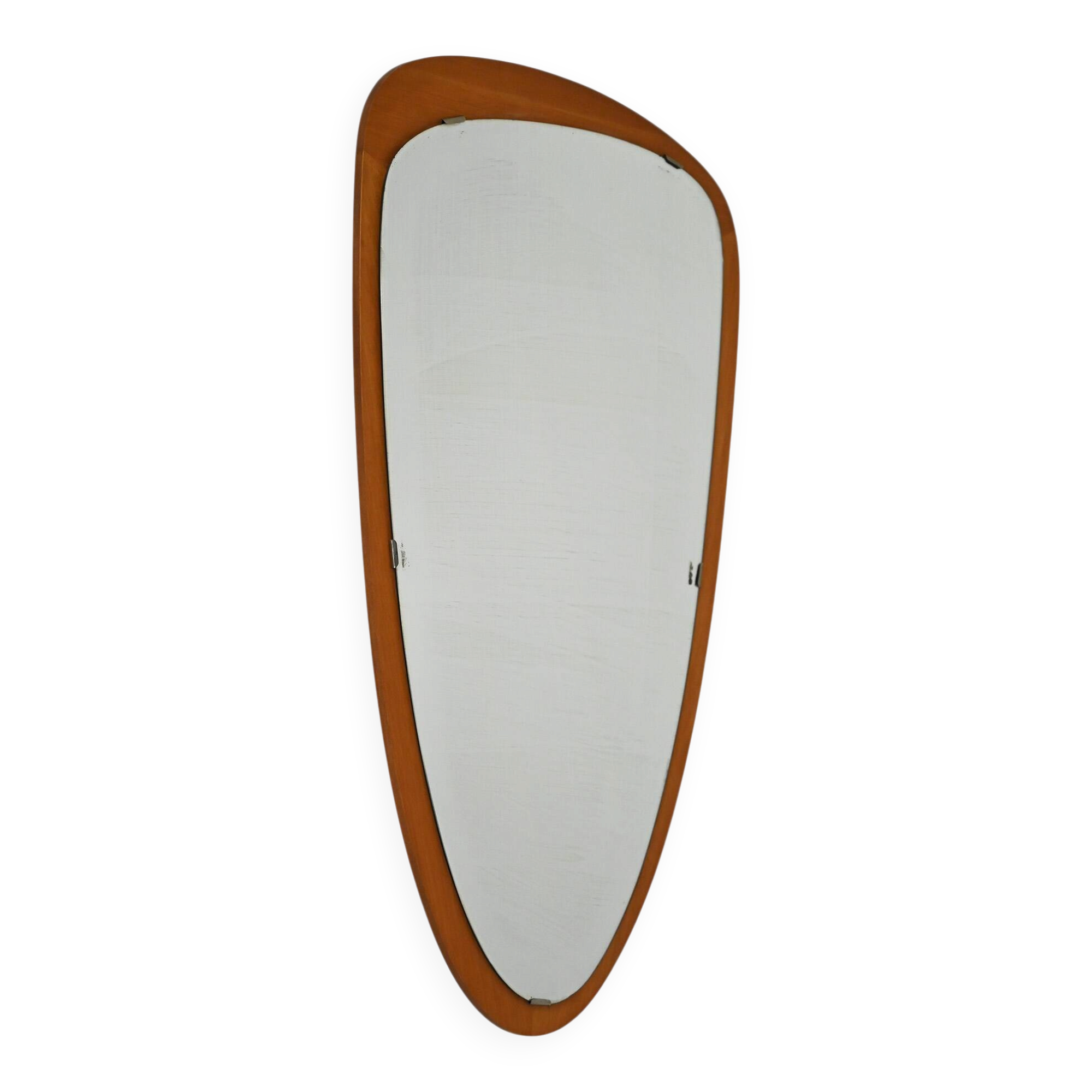 1950s–60s Scandinavian teardrop mirror
