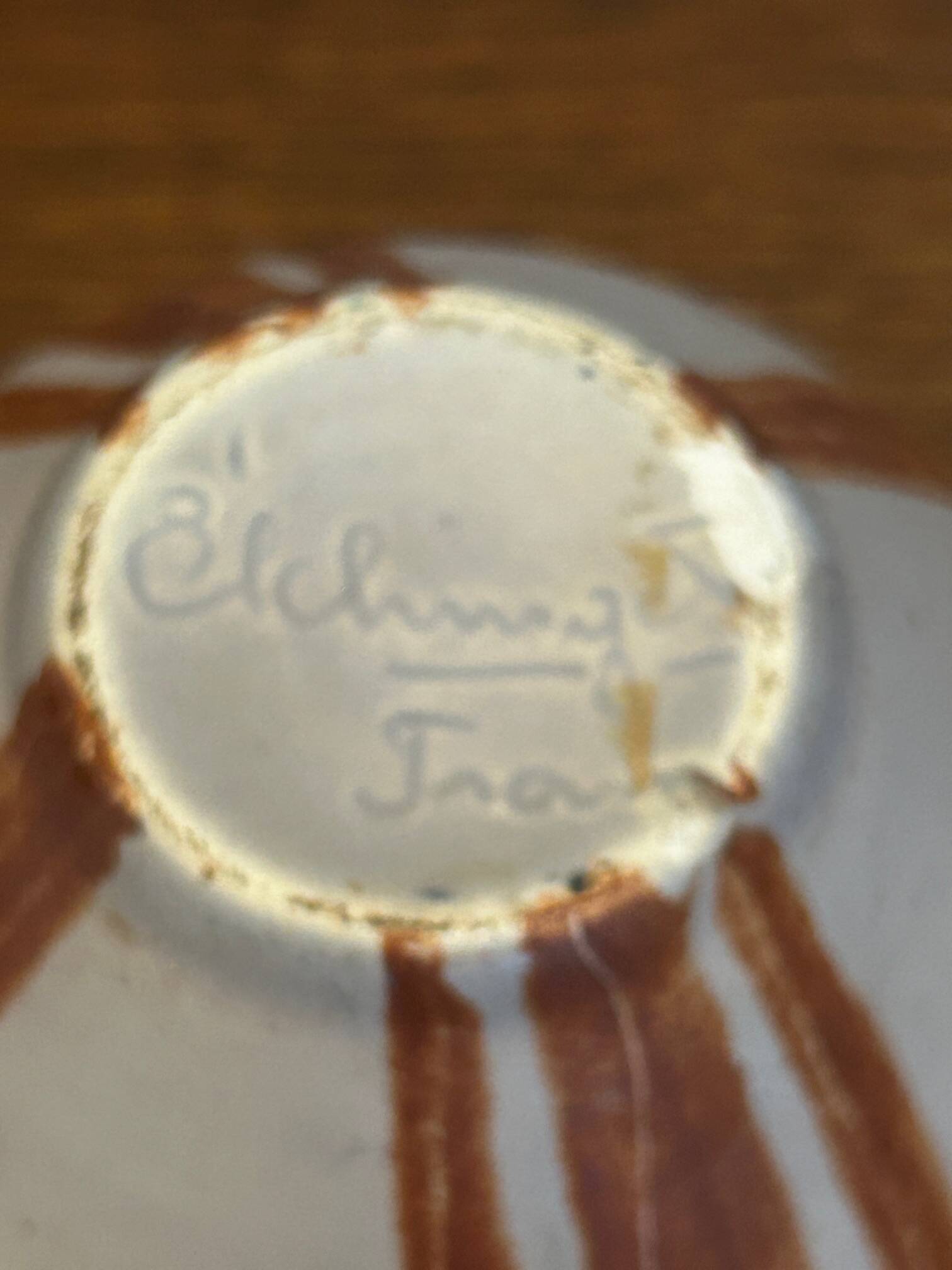 ceramic pocket bowl Elchinger