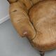 Vintage Dutch Club Chair in Cognac Colored Leather
