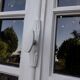 Oak window H96,8xL80,5cm old small tiles