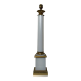 Pied en bronze doré et opaline classique empire