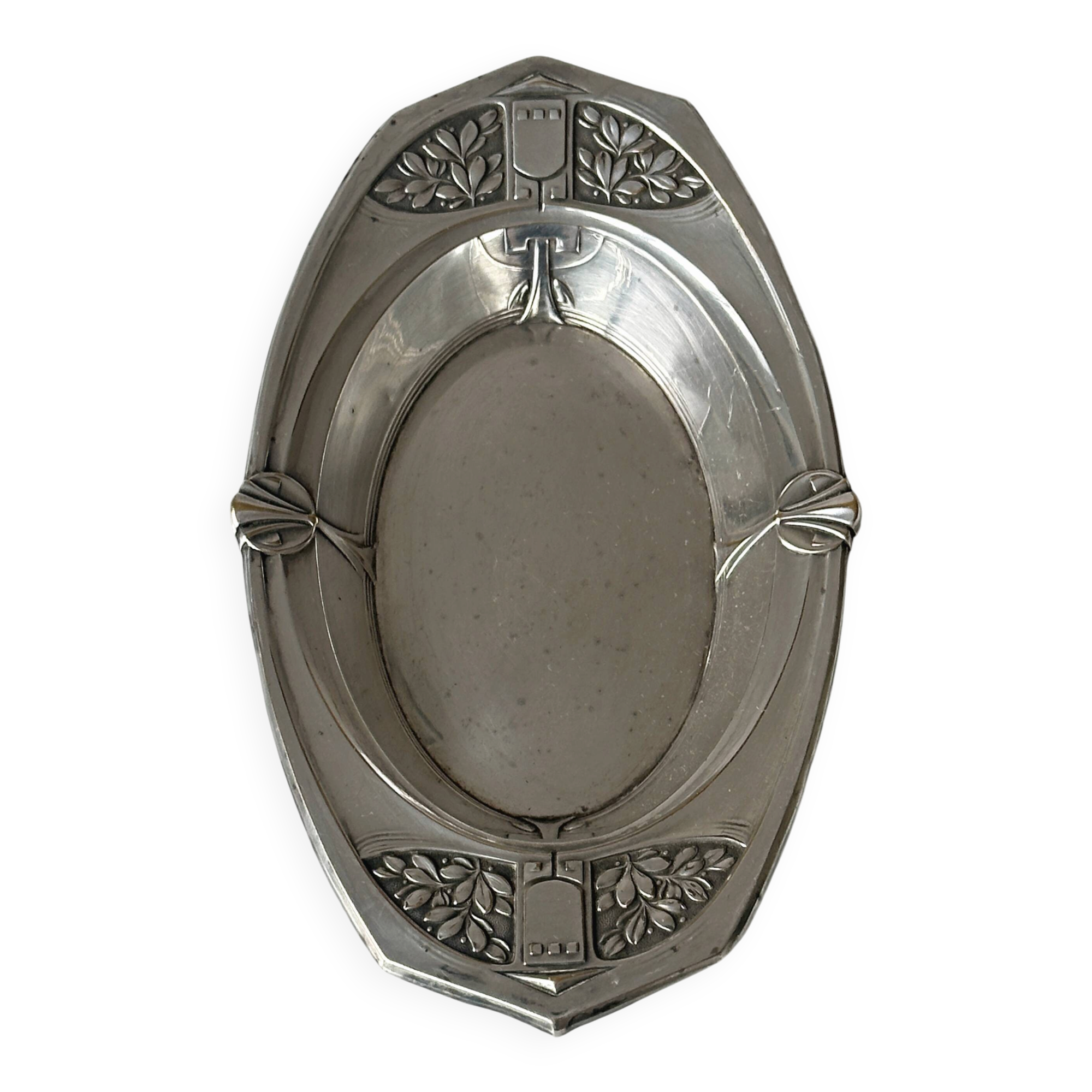 Small silver-plated pocket bowl