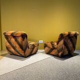 Mid Century Modular Sofa, Italy, 1970's(3pcs)
