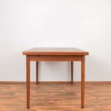 Mid-Century Danish Teak Extendable Dining Table, 1960s.