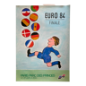 Original poster "Euro 84 Final Football" Raymond Savignac 60x84cm 1984