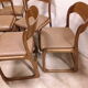 Following 5 chairs "sled" Baumann