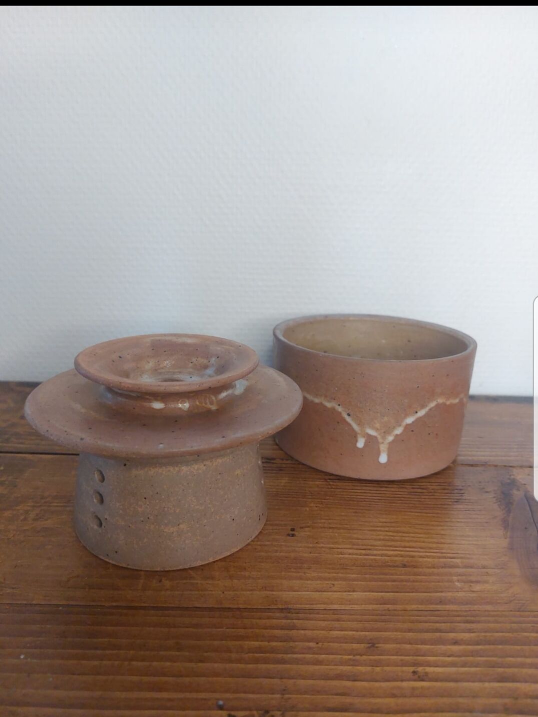 Butter dish in sandstone
