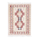 Vintage Turkish Oushak Handmade Wool Cotton Beige Area Rug 121x175