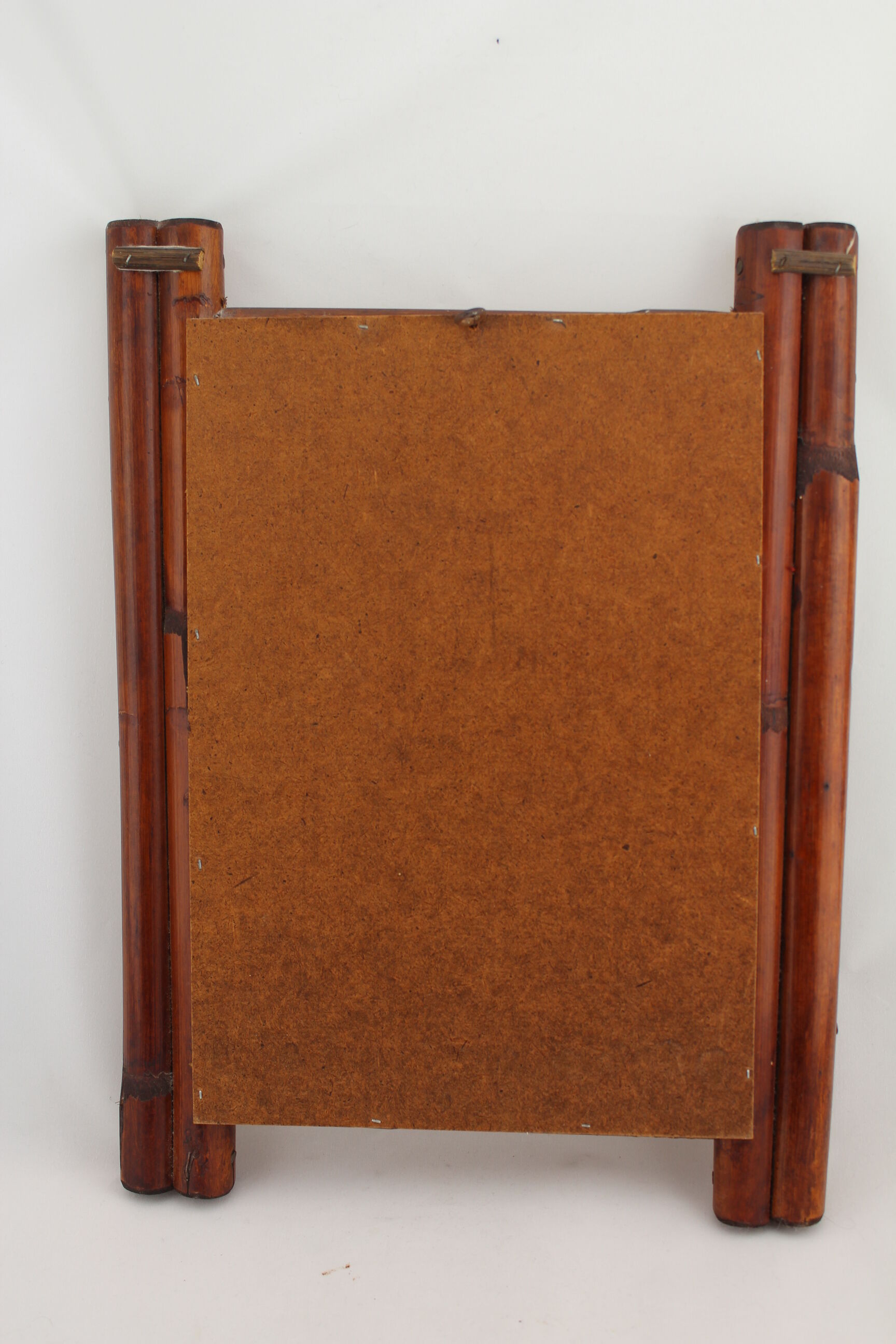 Miroir rectangulaire en bambou 40x29cm