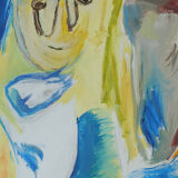 Lennart Lilja, Huile sur toile, Encadrée