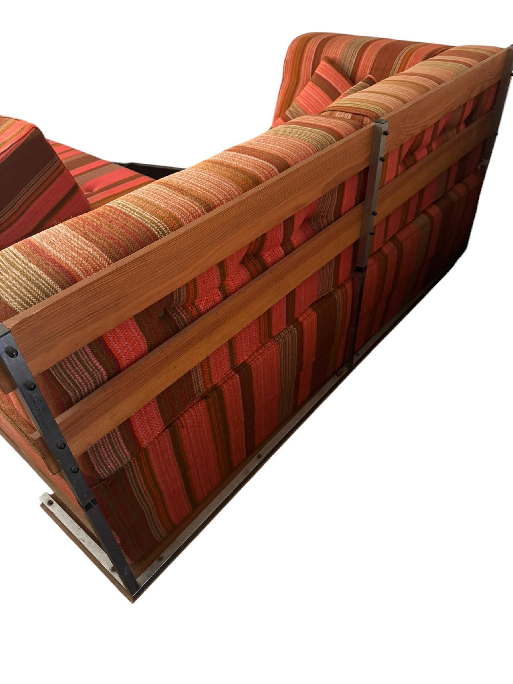Vintage L-Shape Sofa
