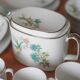 Limoges porcelain table service J.R.S Paradise bird, decor