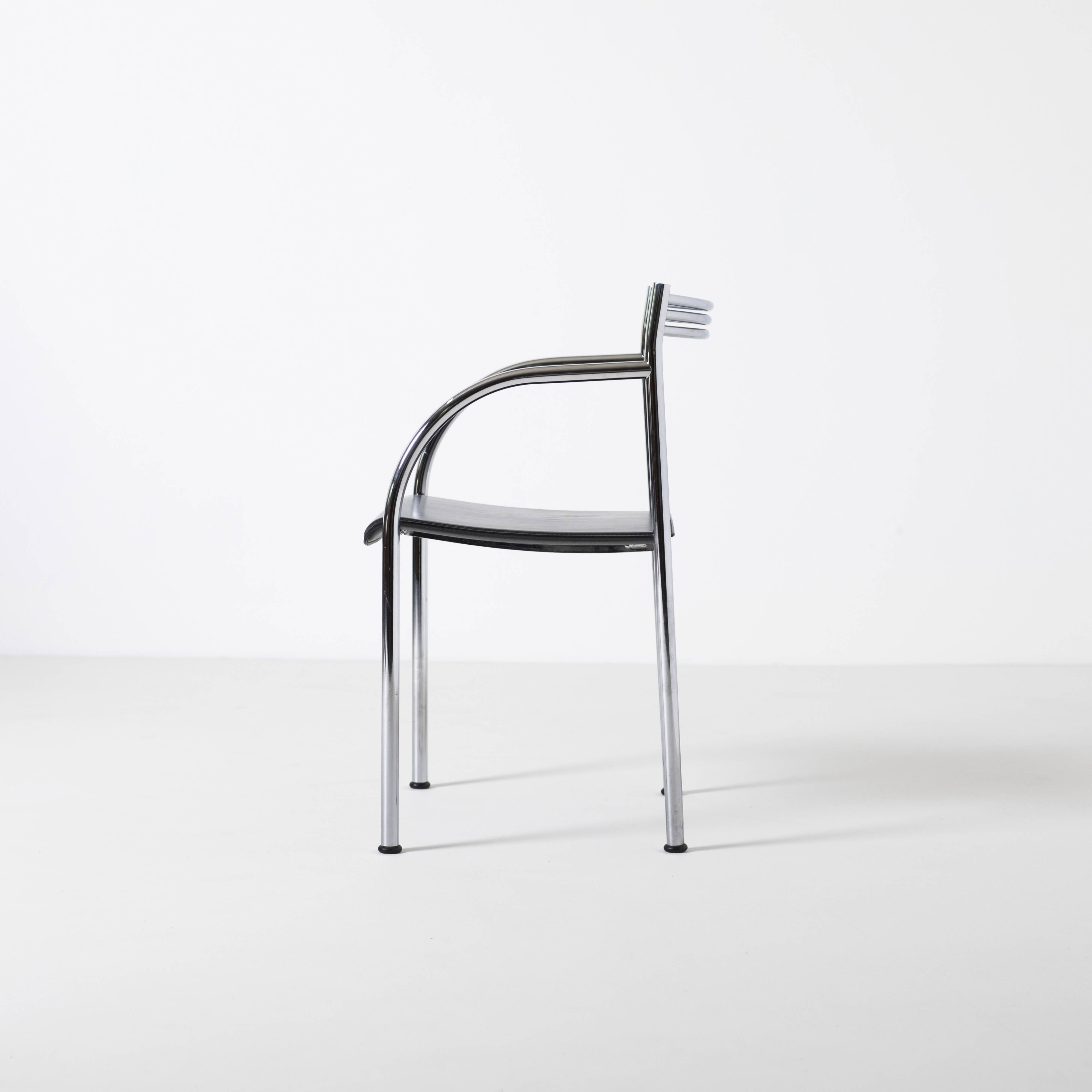 Set of 4 Francesca Spanish dining chairs by Philippe Starck for Baleri