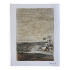 pierre skira, une écluse,