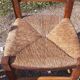 6 antique and mismatched mulched chairs