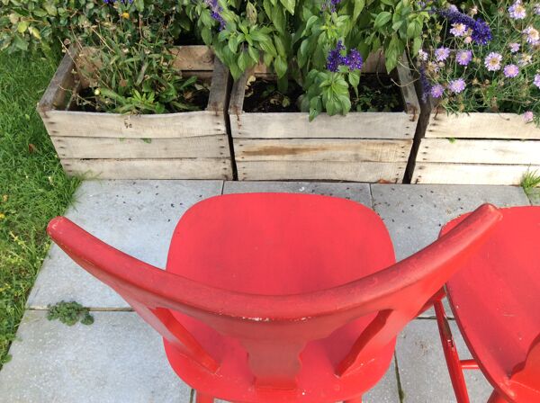 2 chaises western