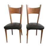 Pair of teak chairs 1950