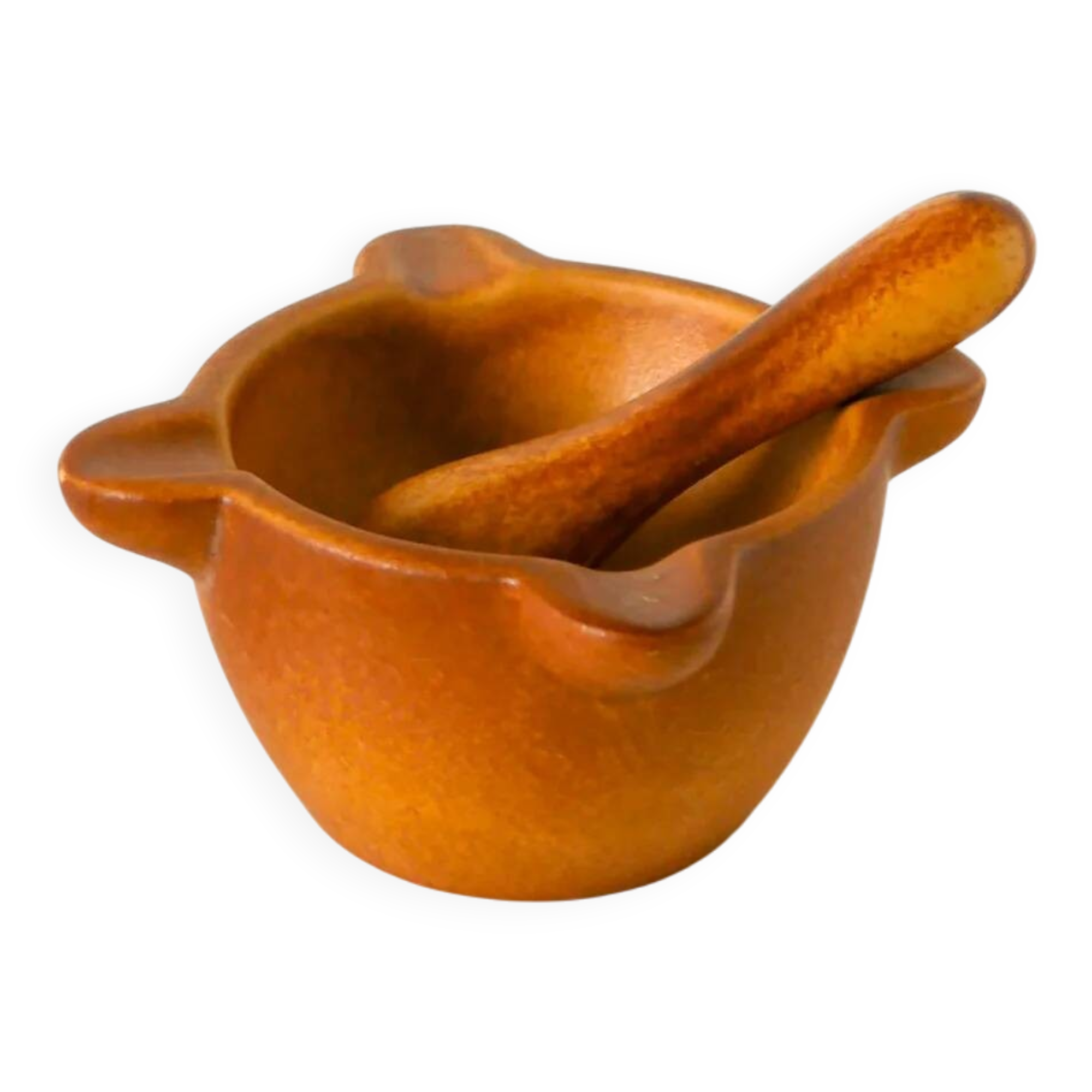 Small mortar and pestle in stoneware, 1970