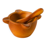 Small mortar and pestle in stoneware, 1970