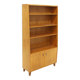 Scandinavian elm bookcase, Sweden, 1960