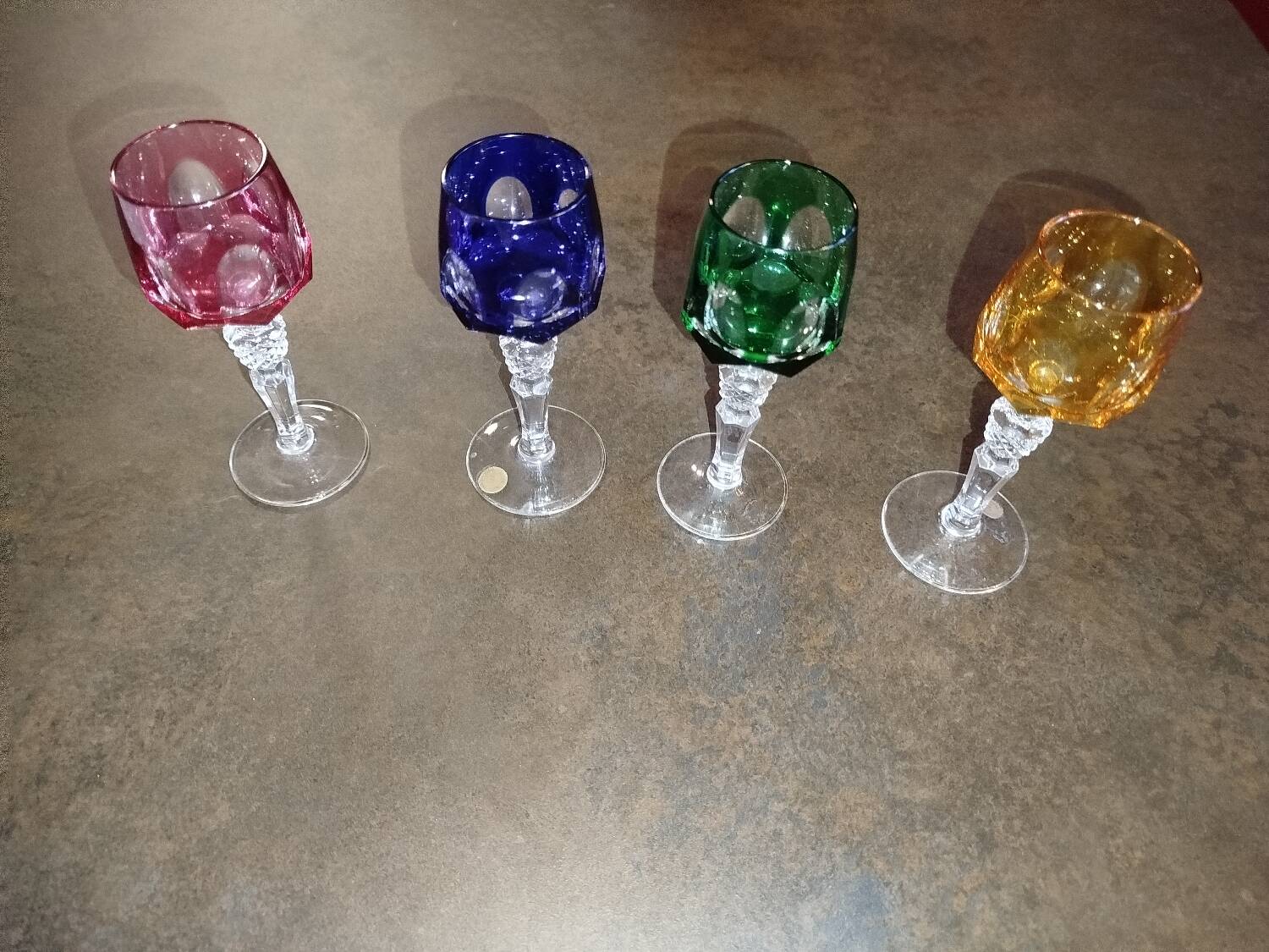 Crystal glasses