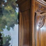 Double-body sideboard in Directoire walnut
