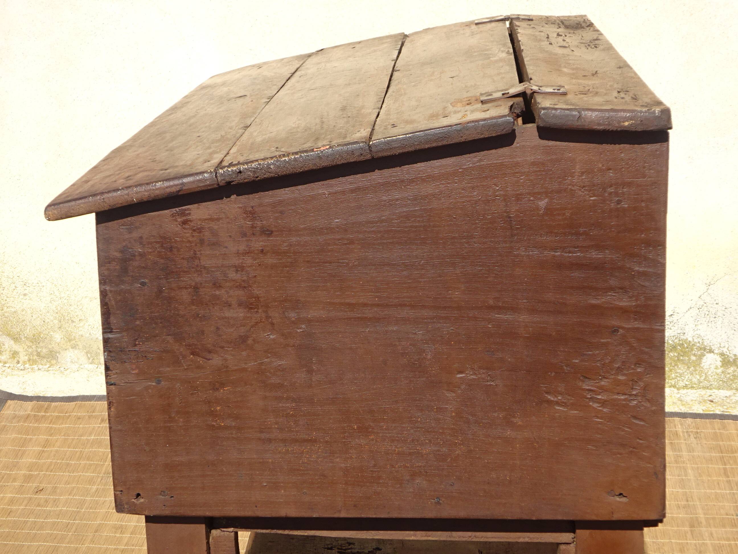 Antique oak furniture, dish drainer